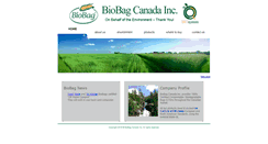 Desktop Screenshot of biobag.ca