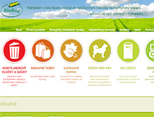 Tablet Screenshot of biobag.cz